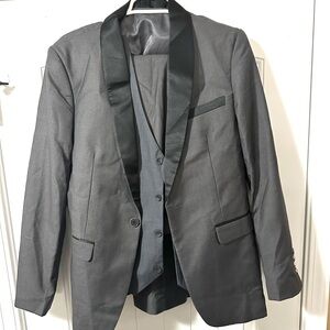 Boys Gray 3pc suit